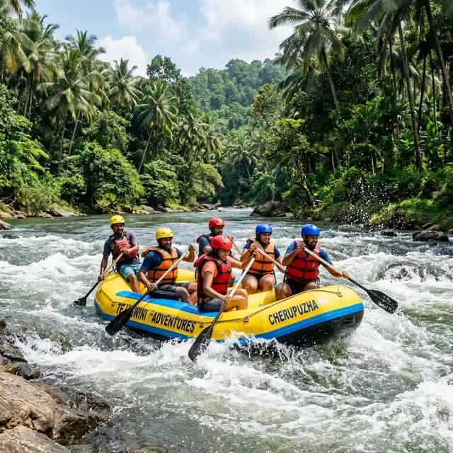 River Rafting Cherupuzha on the Tejaswini River