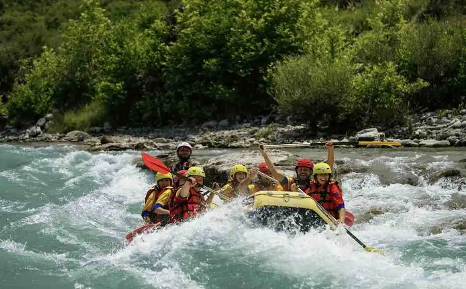 River rafting experience