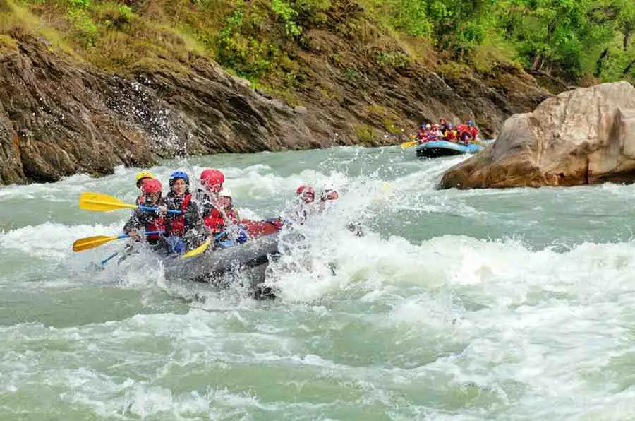 River rafting experience