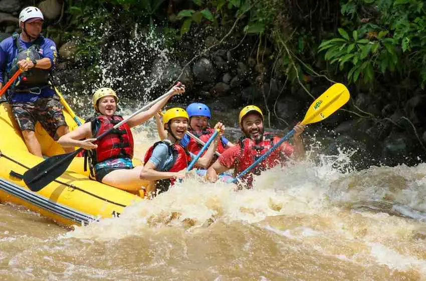River rafting experience