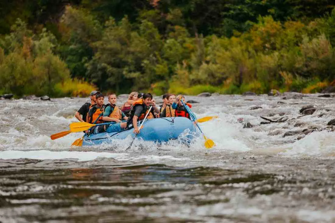 River rafting experience